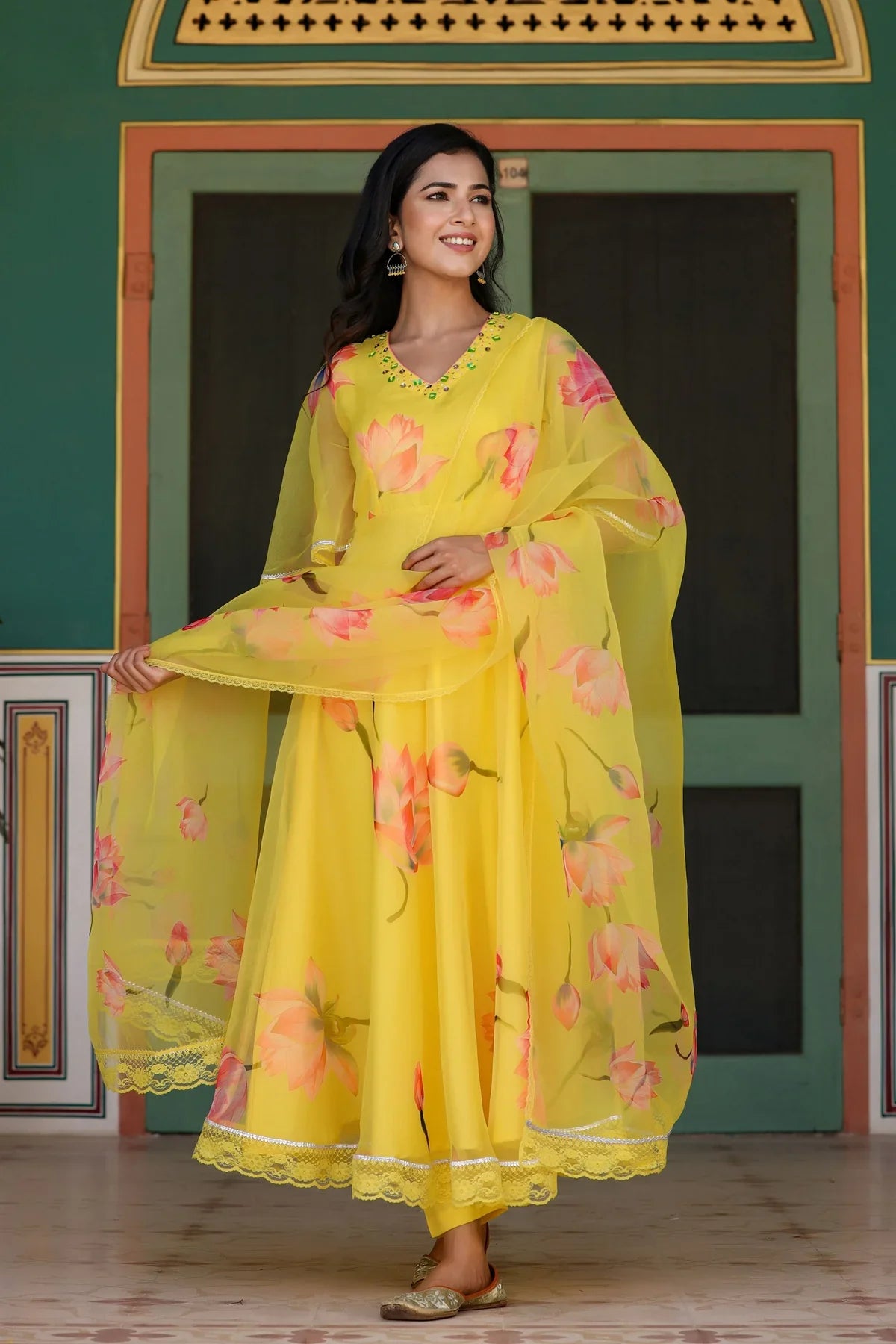 Women's Canary Yellow Suit Set