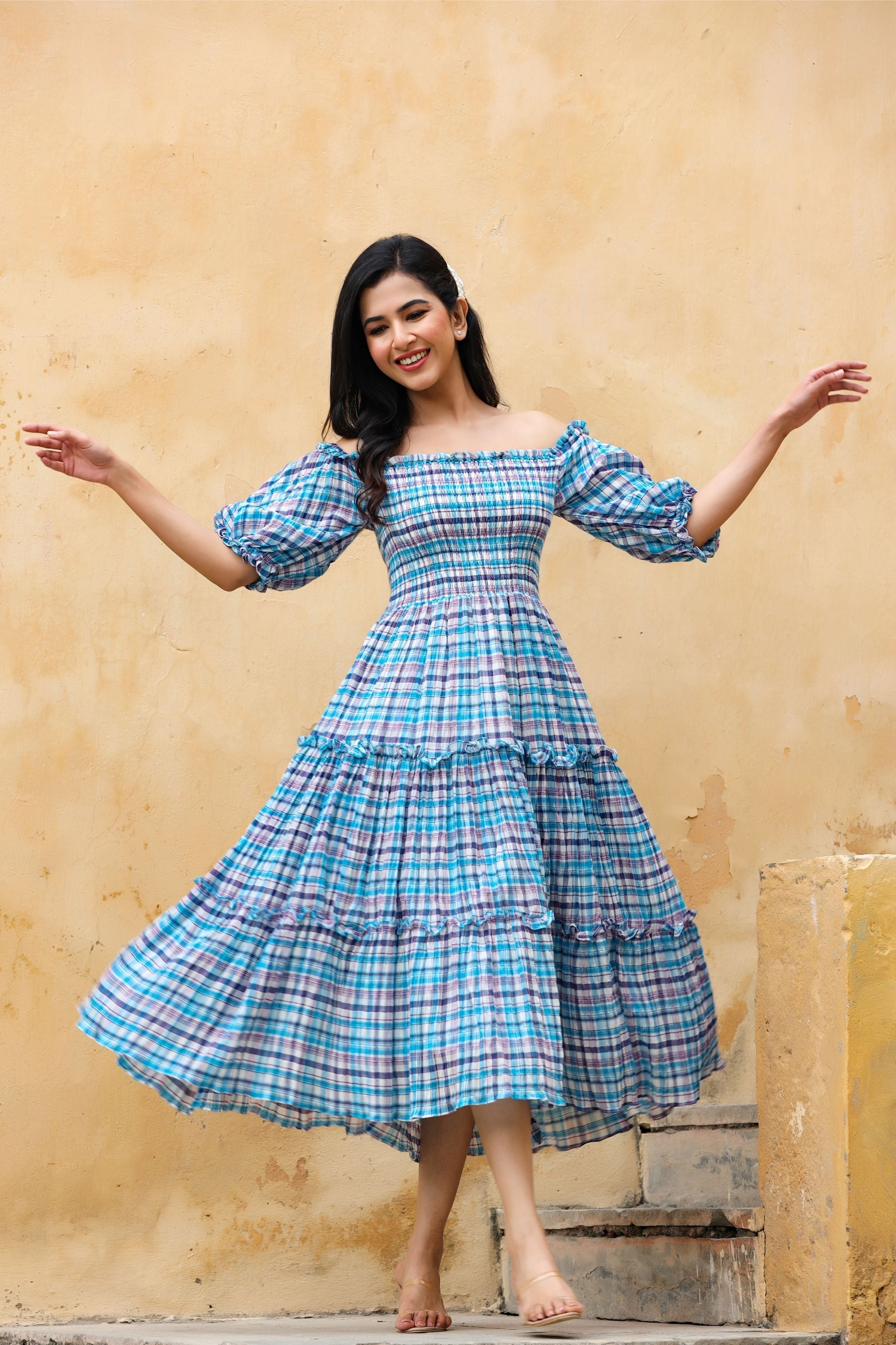Women's Sky Tiered Dress