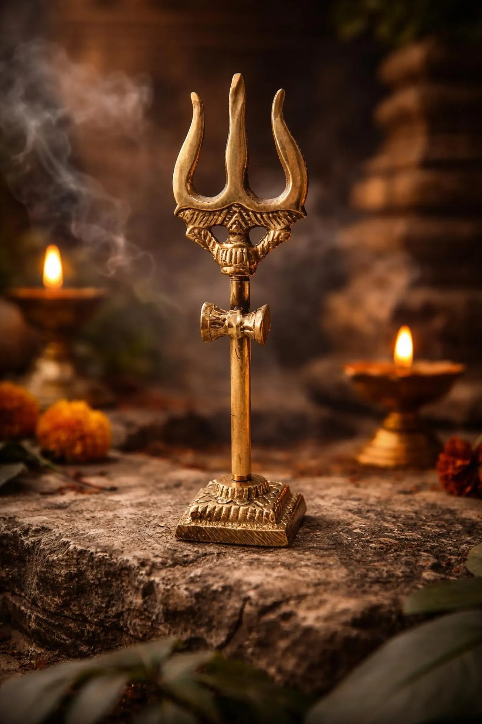 Handcrafted Brass Trishul